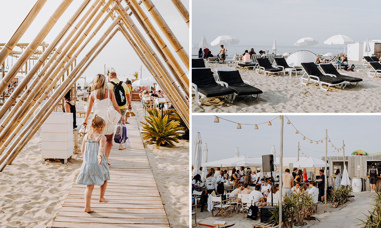 Huur strandbed + parasol aan het strand van Blankenberge