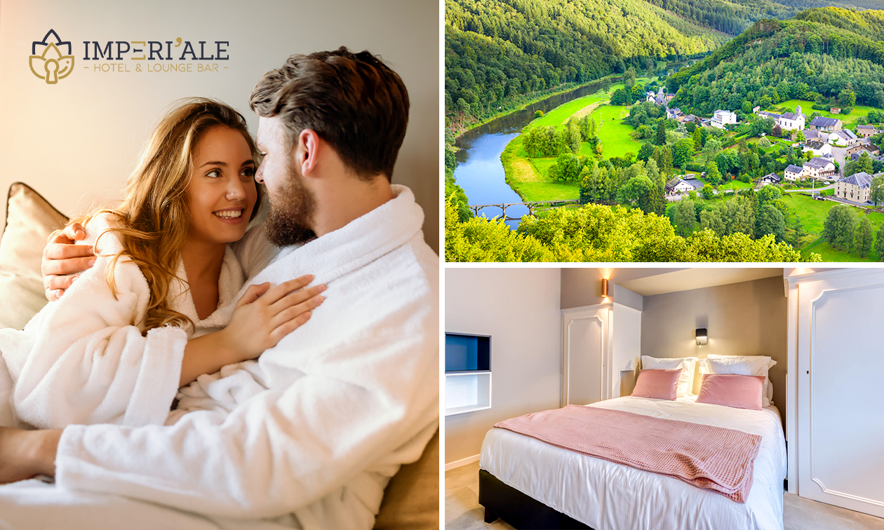 Overnachting voor 2 in een standaardkamer + late check-out in de buurt van Luik