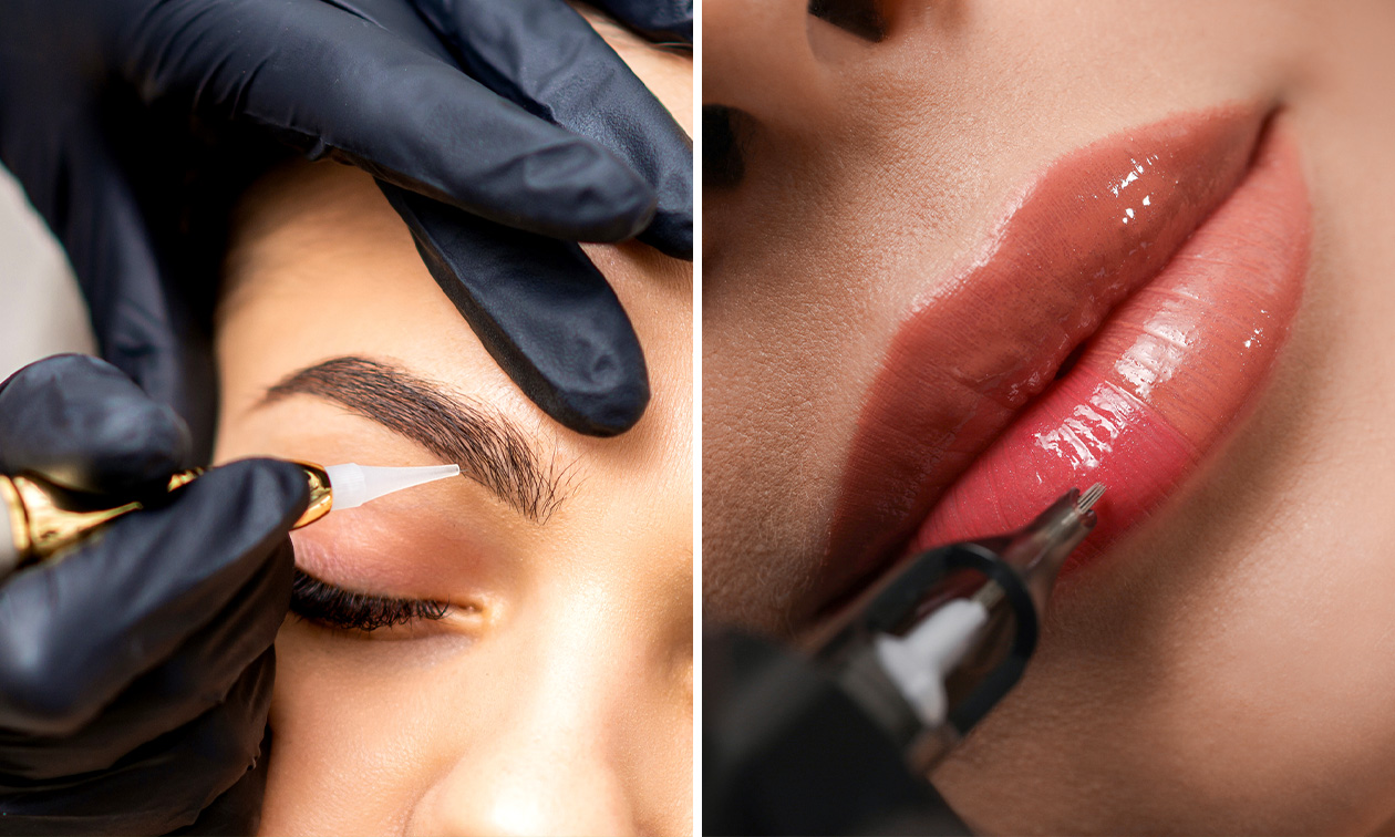 Permanente make-up naar keuze + nabehandeling