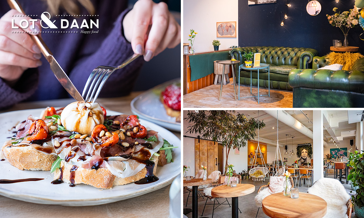 2-gangenlunch à la carte bij LOT&DAAN