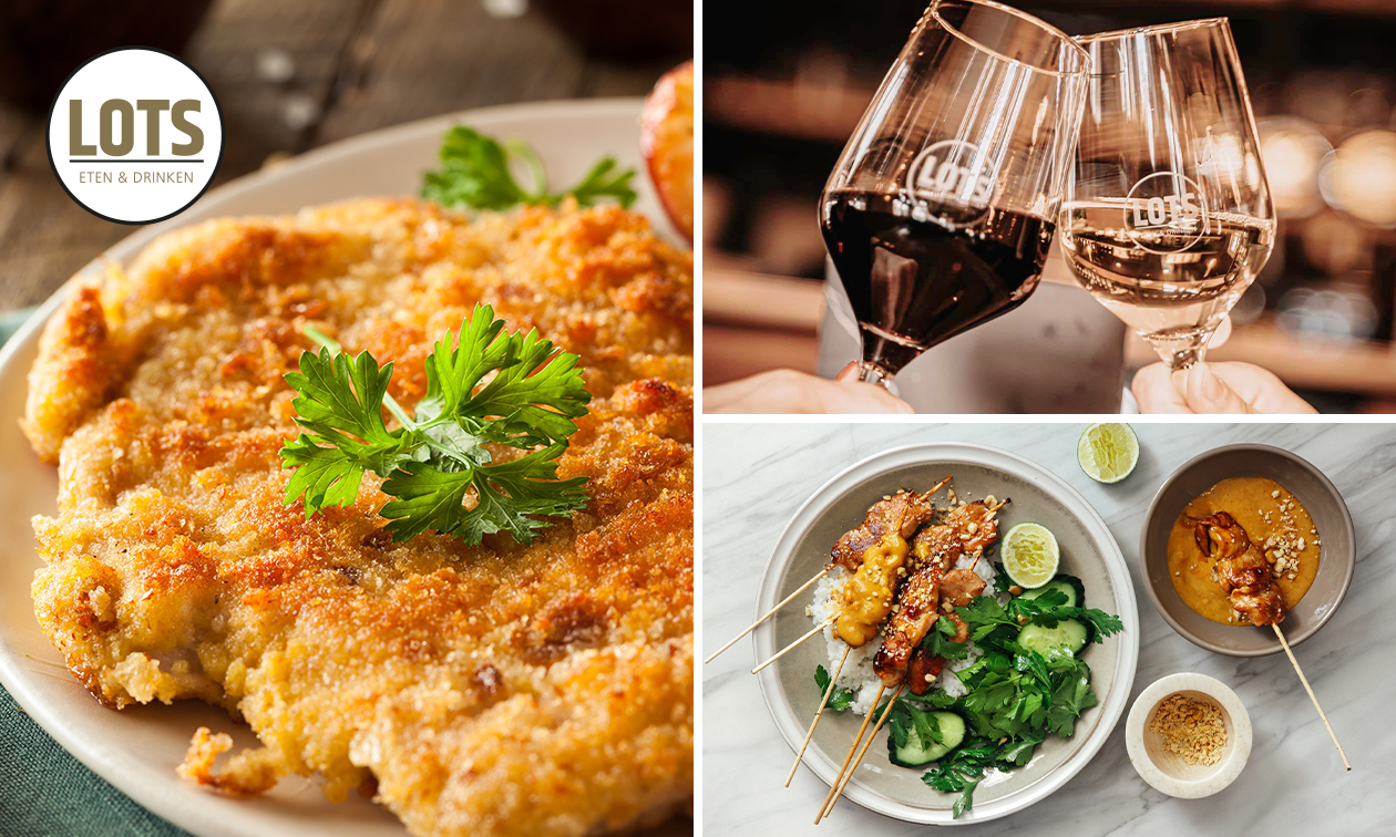 2- of 3-gangen keuzediner bij LOTS Eten & Drinken