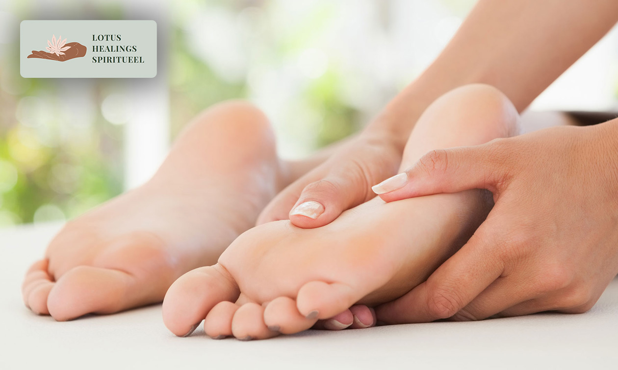 Voetreflexmassage naar keuze of energetische behandeling (60 min)