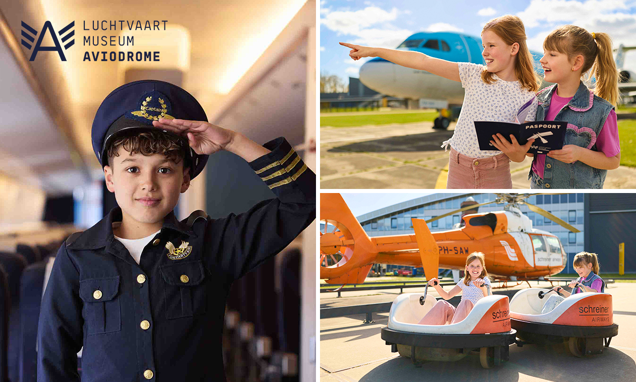 Entree voor Luchtvaartmuseum Aviodrome Entree voor Luchtvaartmuseum Aviodrome