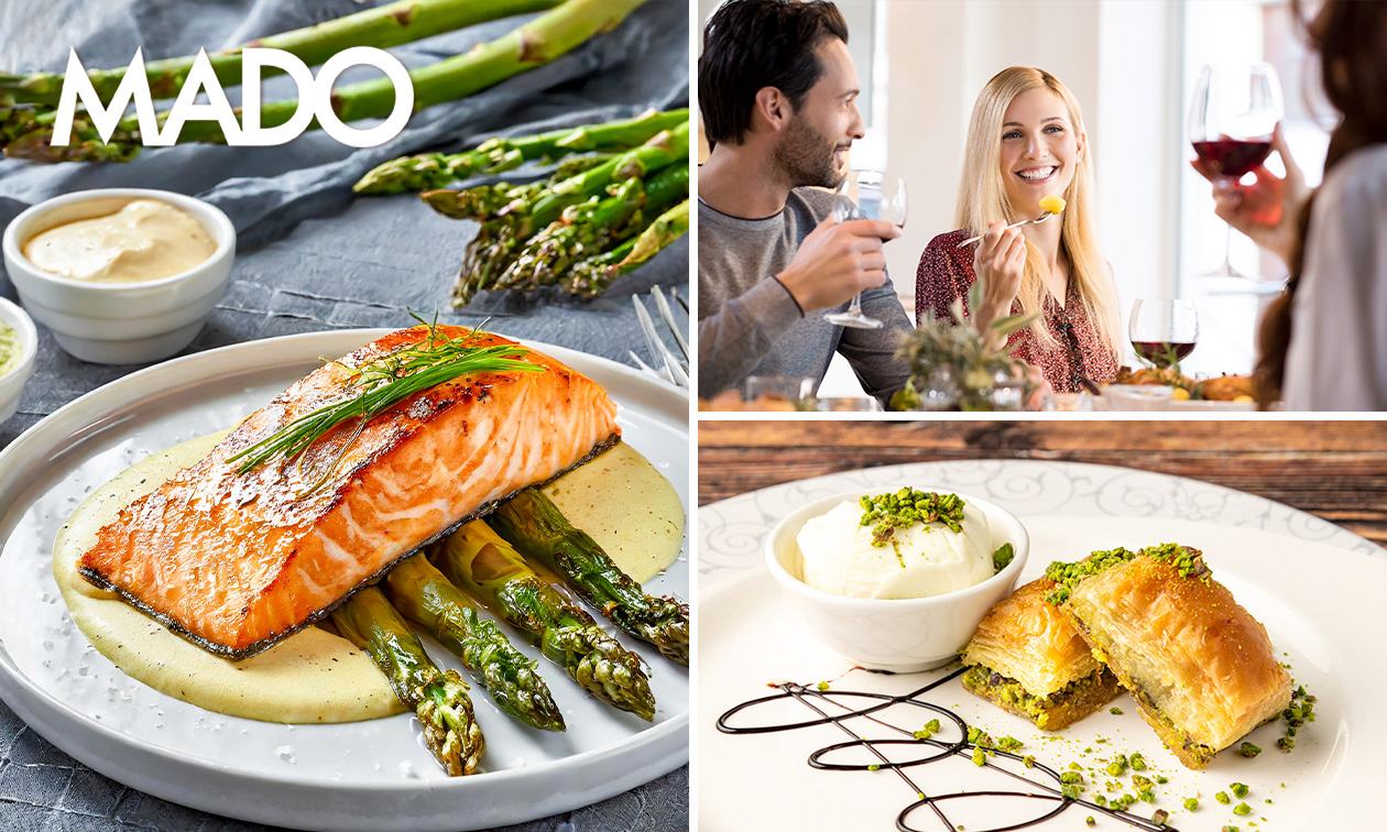 Turks 3-gangen keuzediner + drankje naar keuze bij MADO in Antwerpen