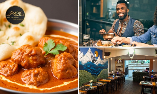 3-gangenlunch of -diner à la carte bij Magic Masala in hartje Aalst