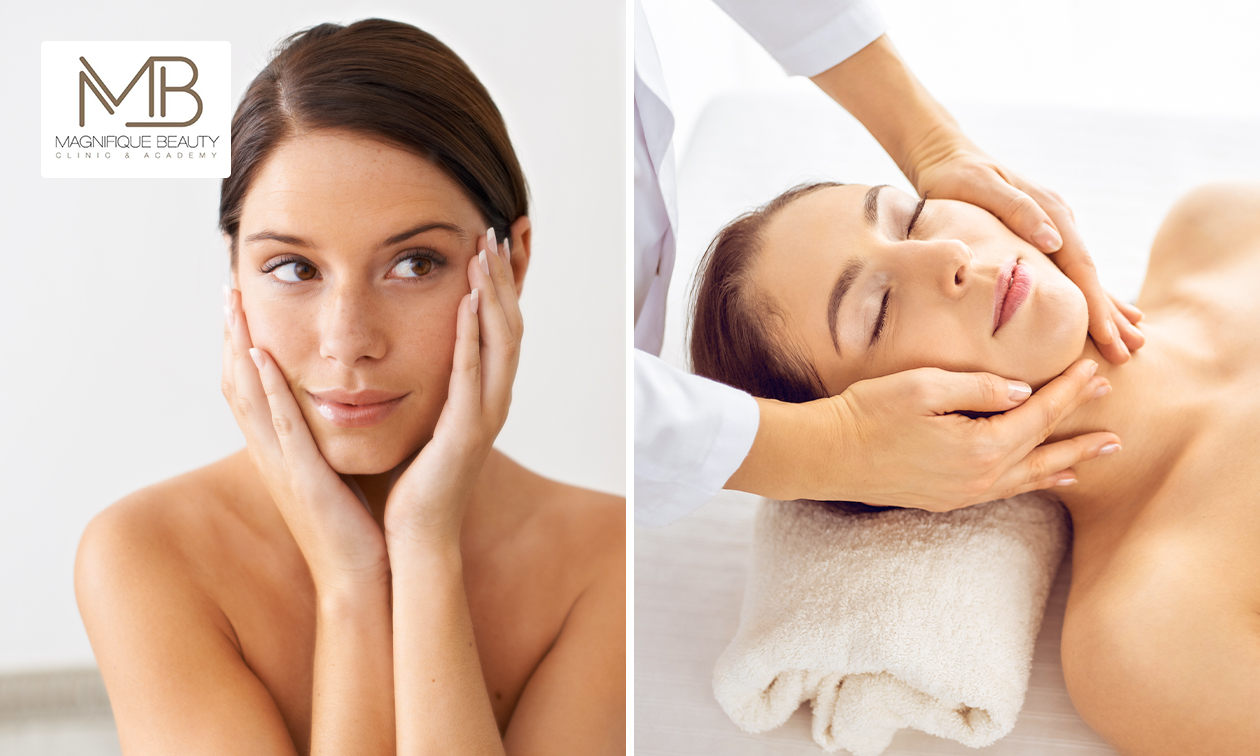 Glow gezichtsbehandeling of ontspanningsmassage naar keuze (40 of 60 min)