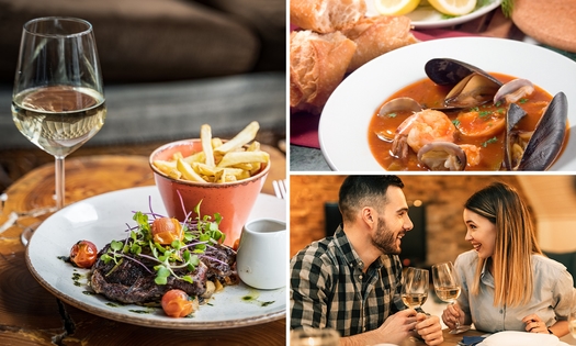 Lunch en 2 services au choix au restaurant la Maison des Gourmands