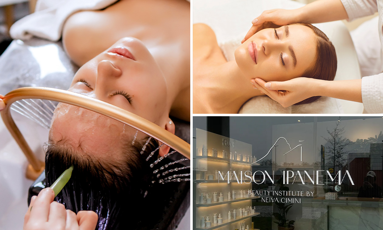 Japanese head spa (75 min) + glas prosecco