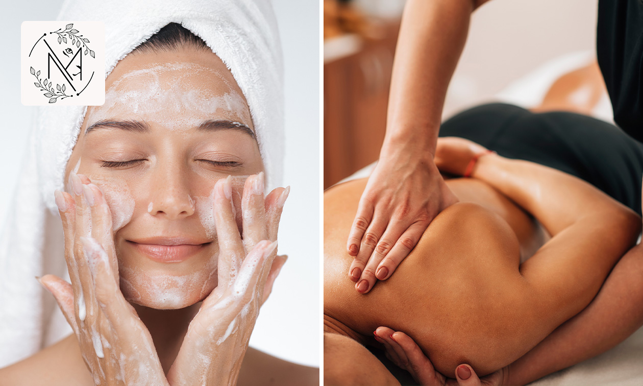 Soin du visage ou/et massage (60 ou 80 min) à Tourcoing