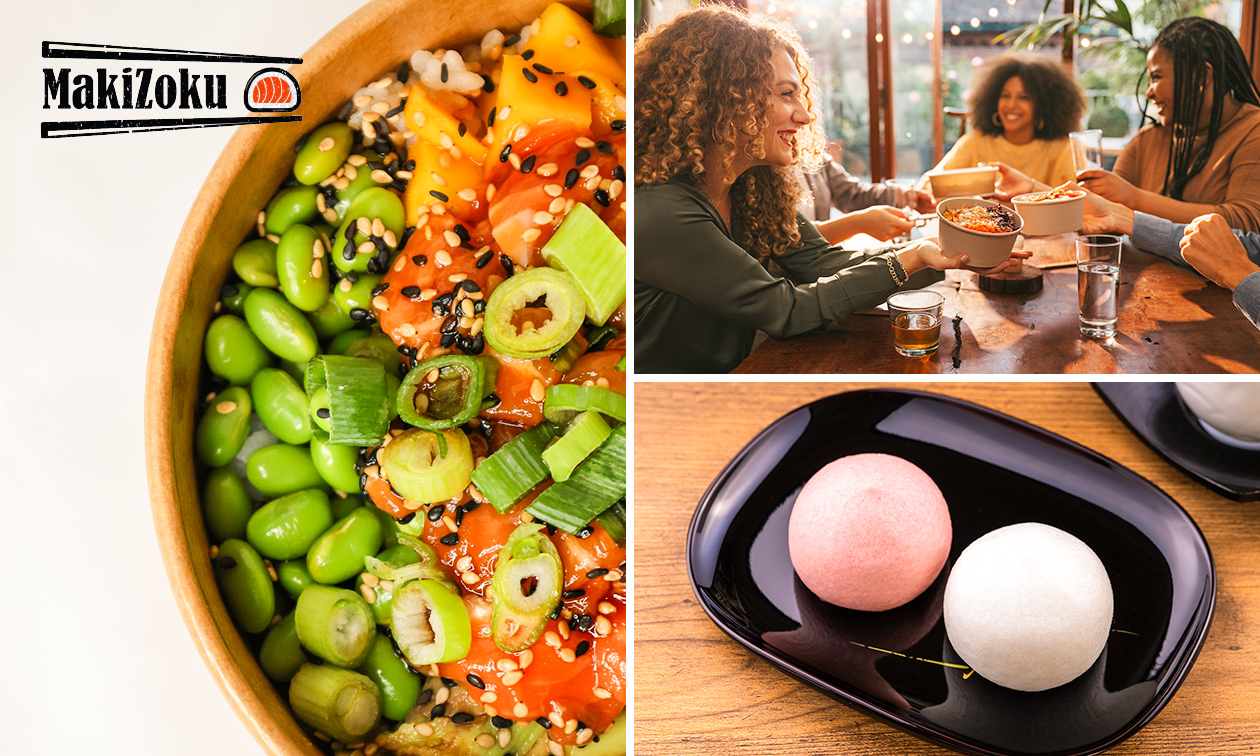 Menu poké en 2 services à la carte à Namur