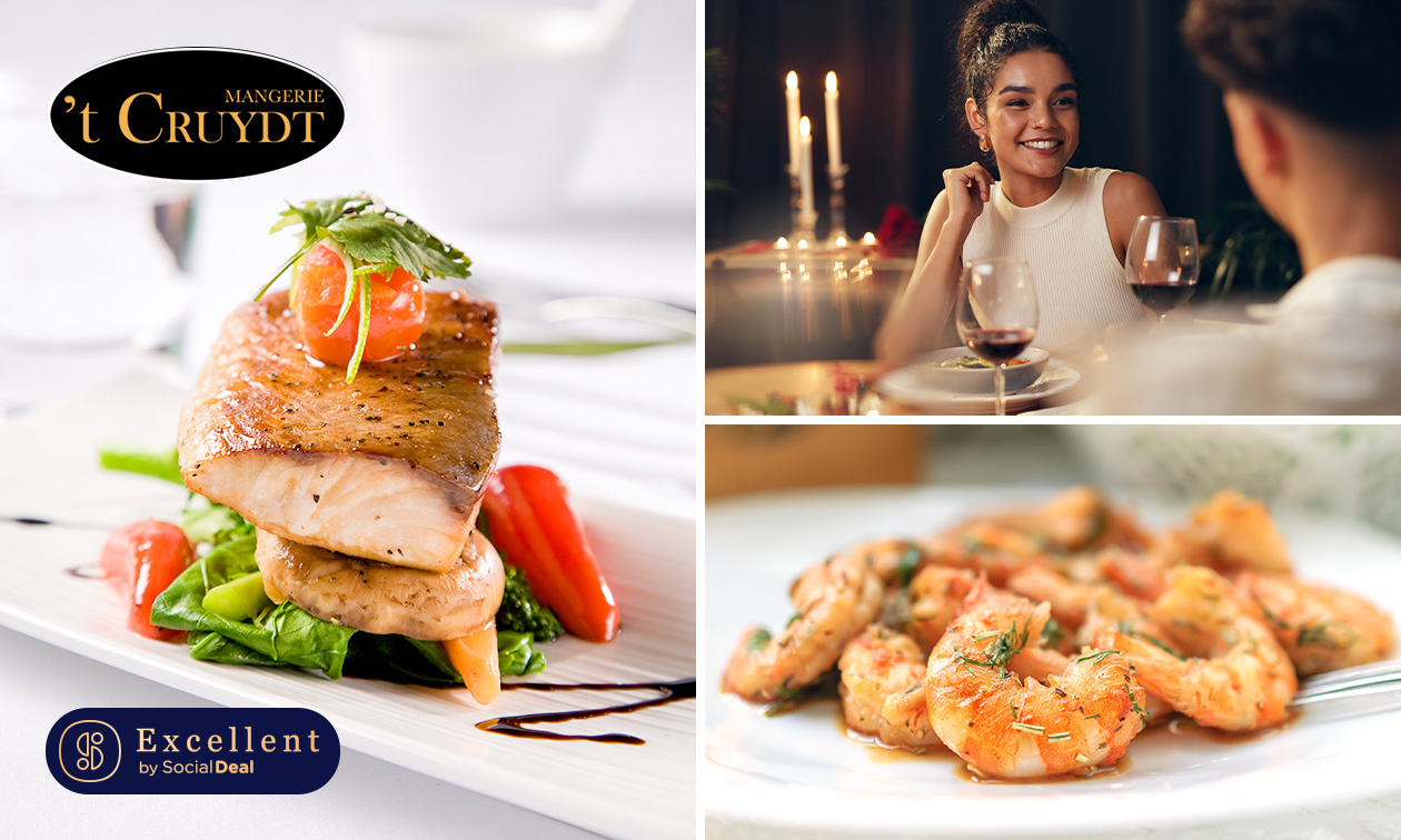 Gastronomisch 4- of 5-gangen zomerdiner bij Mangerie 't Cruydt