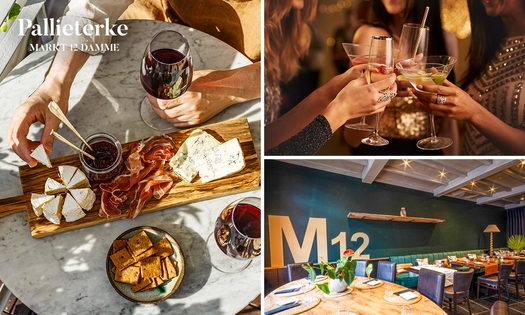 Tapasplank + cocktail maison bij Pallieterke in hartje Damme
