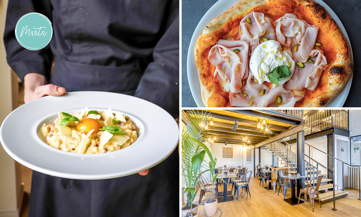 Menu italien en 3 services à la carte à Lille Menu italien en 3 services à la carte à Lille