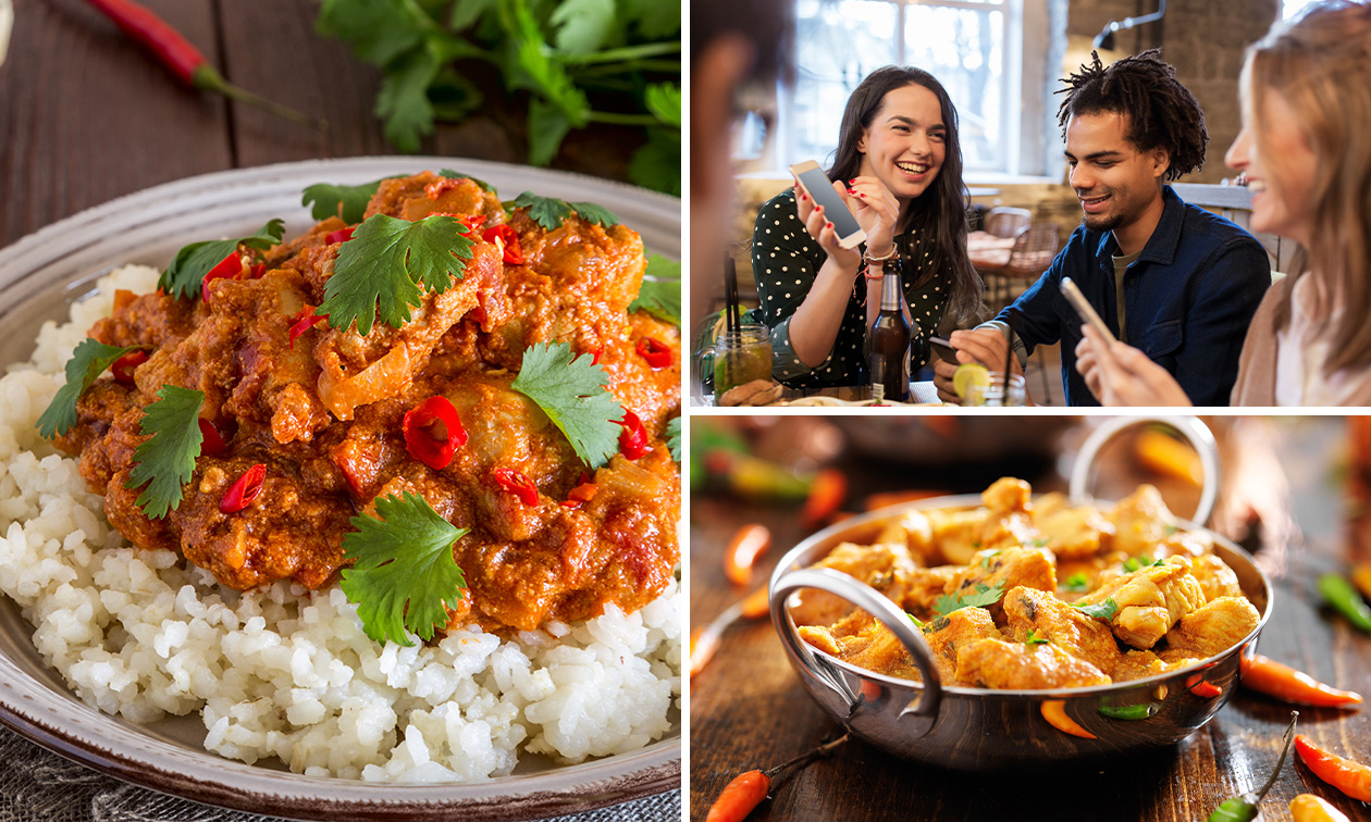 2- of 3-gangen keuzelunch of -diner bij Masala Express