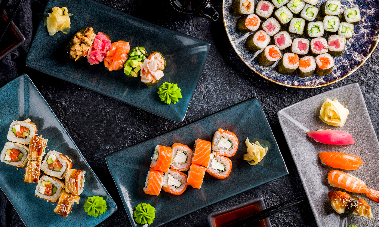 Sushi Mix Plate (20 of 50 stuks)