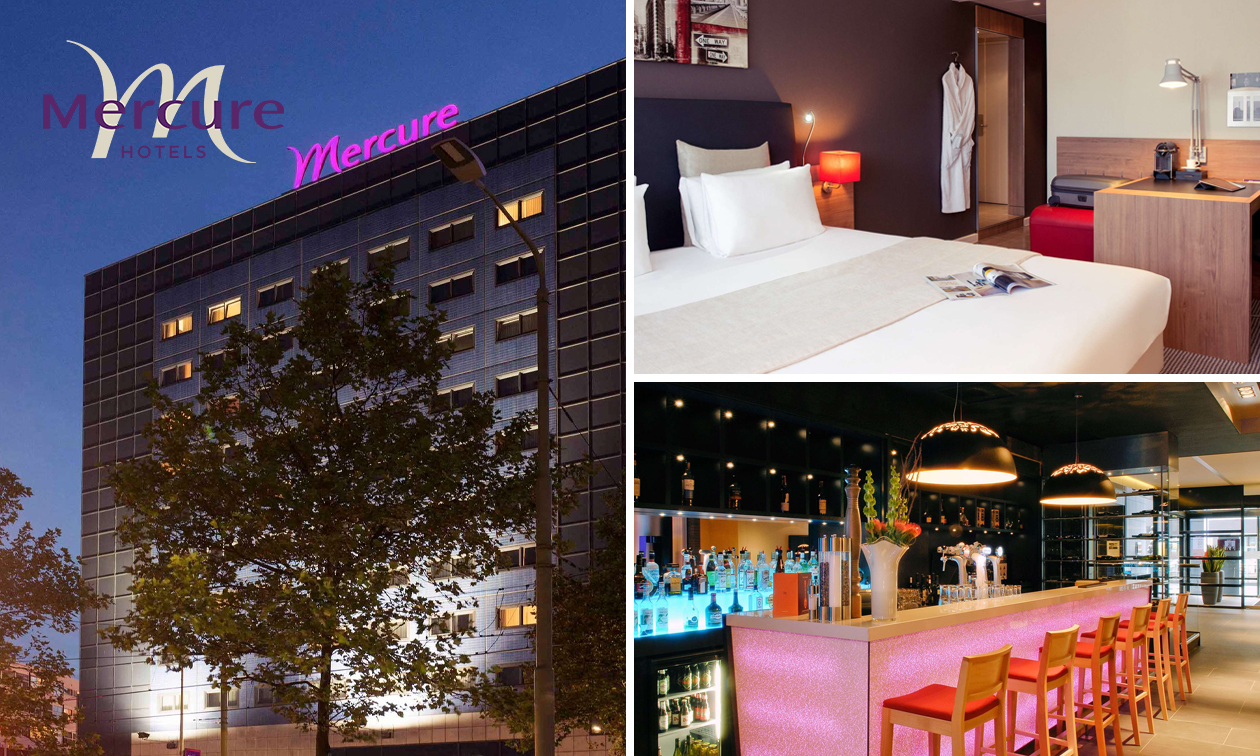 Overnachting voor 2 + welkomstdrankje + ontbijt in hartje Den Haag