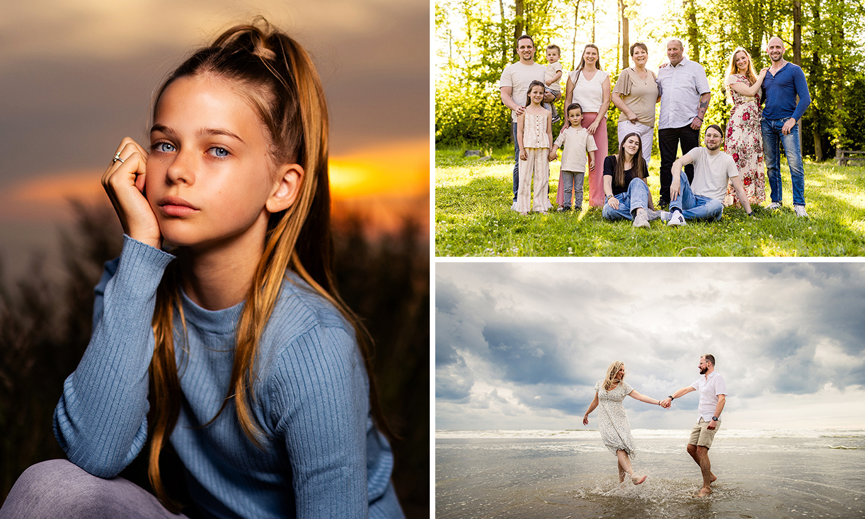 Fotoshoot op locatie naar keuze (max. 30 personen)