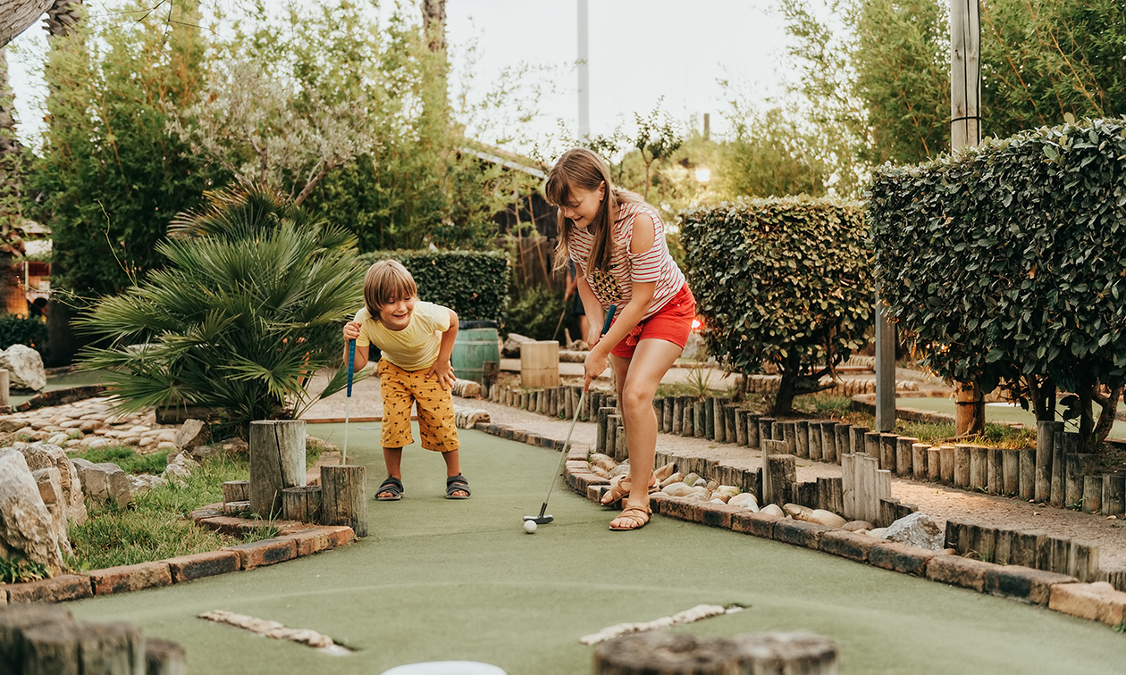 Midgetgolfen + drankje bij Zuiderpark