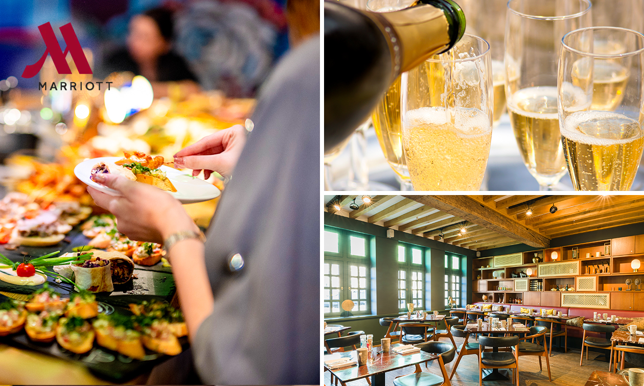 Ontbijtbuffet + glas cava