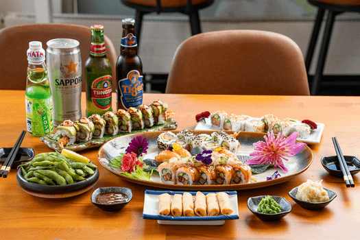 Sushi takeaway