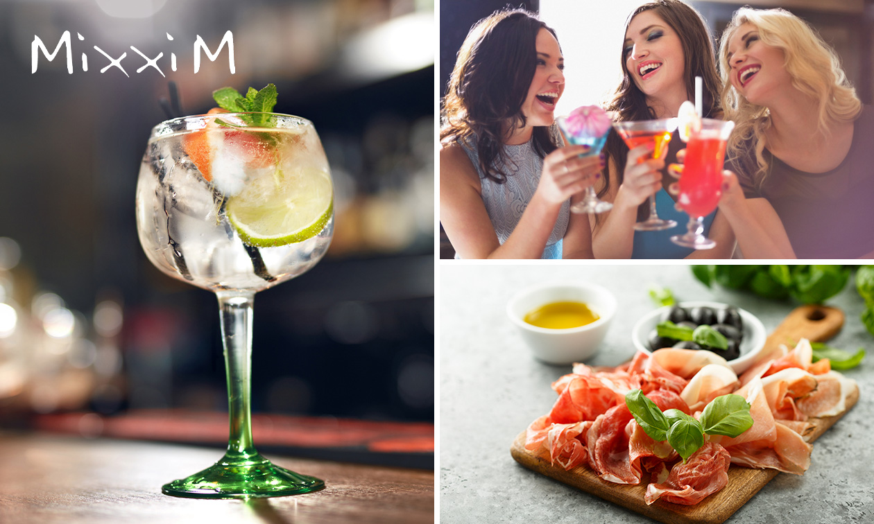 Gin tonic of cocktail naar keuze + hapjes bij MixxiM Cocktail Bar