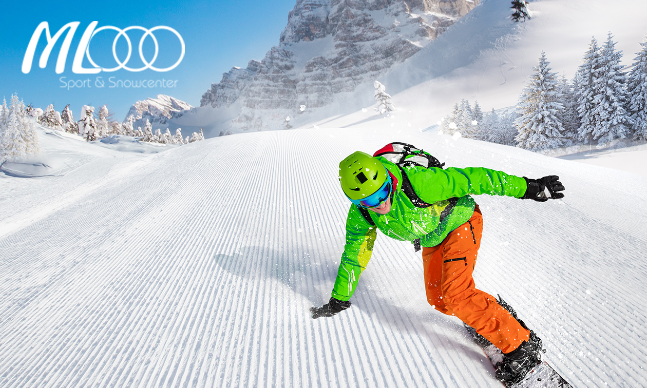 1 uur ski- of snowboardles bij ML Sport & Snowcenter