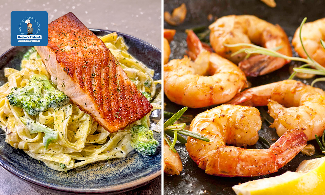 3-gangen keuzelunch of -diner voor afhaal