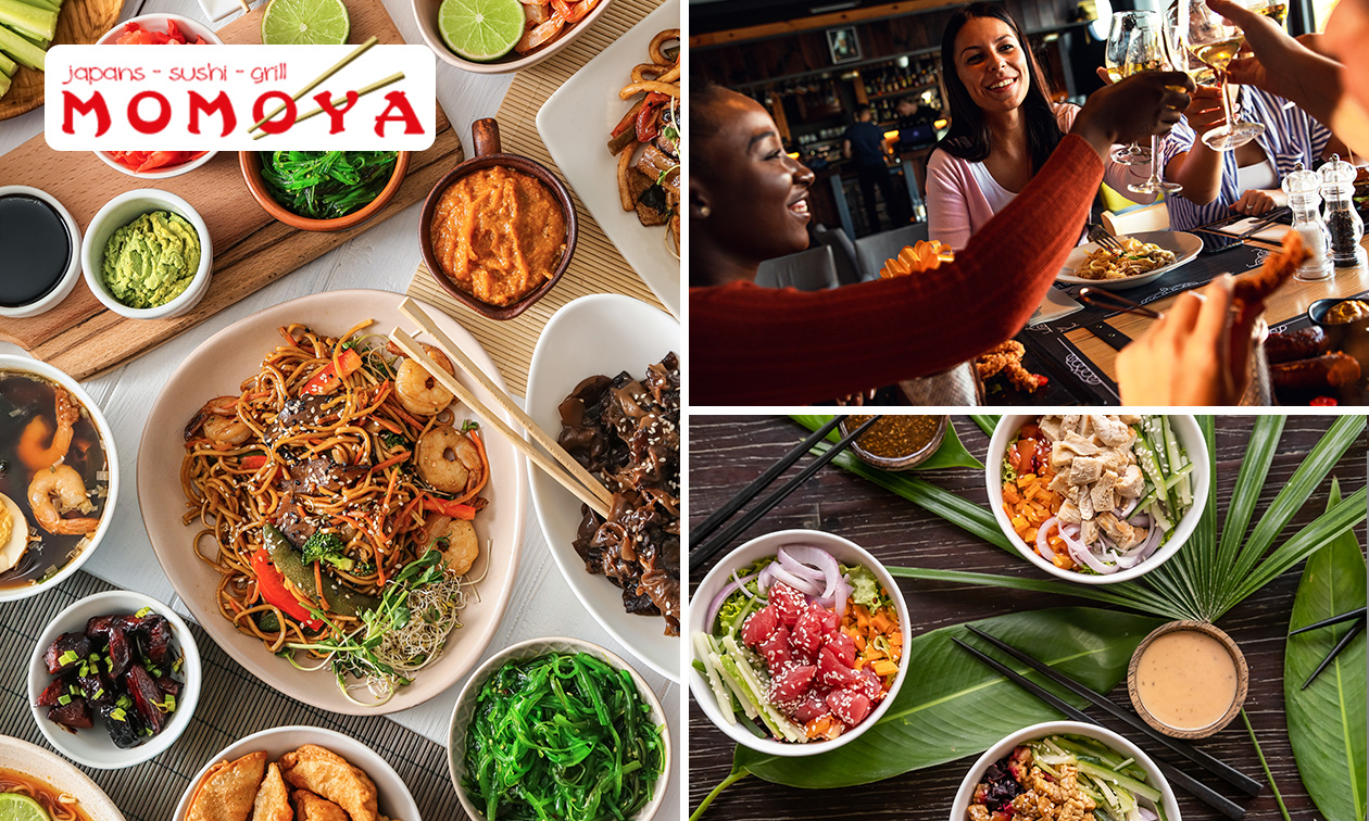 Japans 5-gangendiner bij Momoya