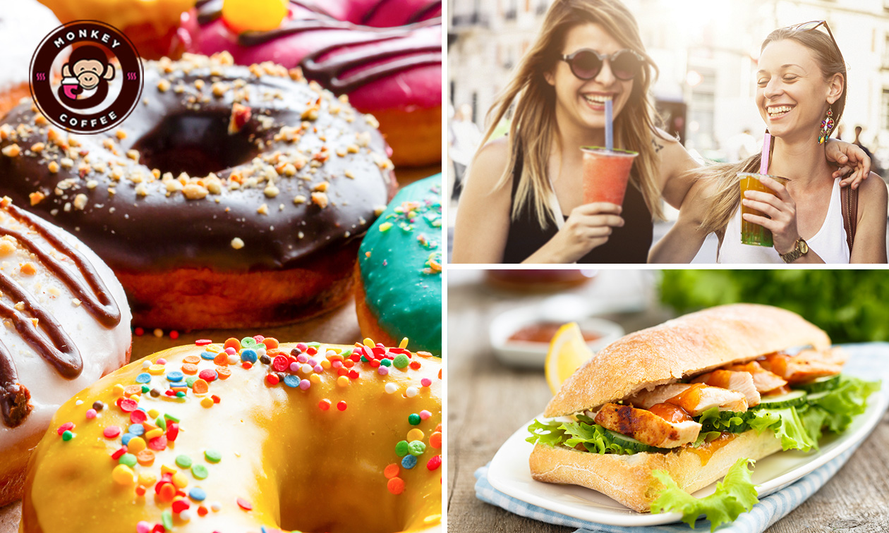 Donut + bubble tea naar keuze in hartje Maastricht