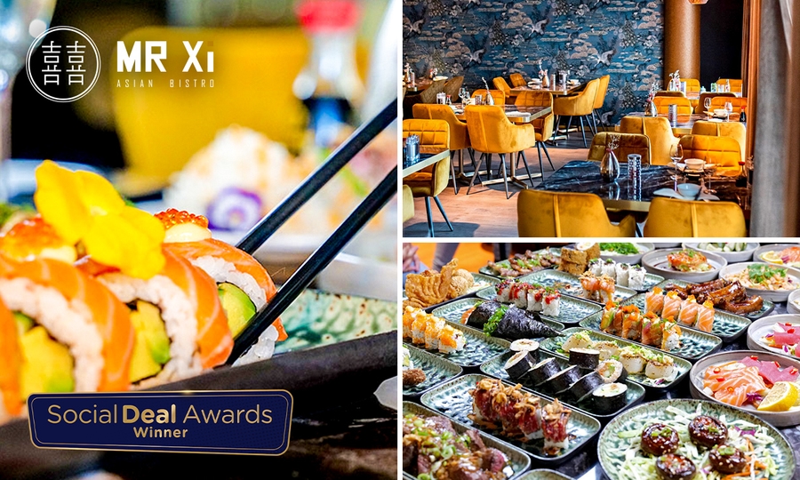 All-You-Can-Eat sushi en grill bij Mr Xi Asian Bistro