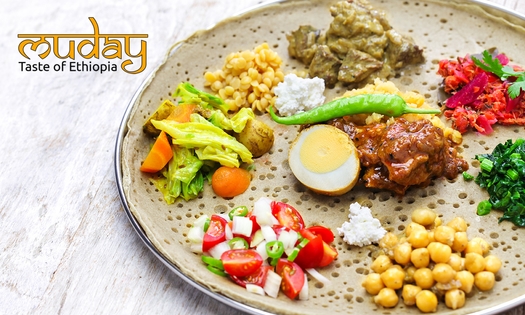 Voor 2 personen: Ethiopisch diner naar keuze bij Muday Gent
