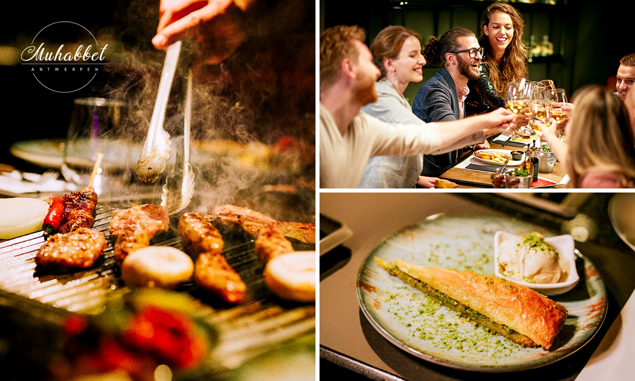 All-You-Can-Eat tafelgrill (2 uur) bij Muhabbet