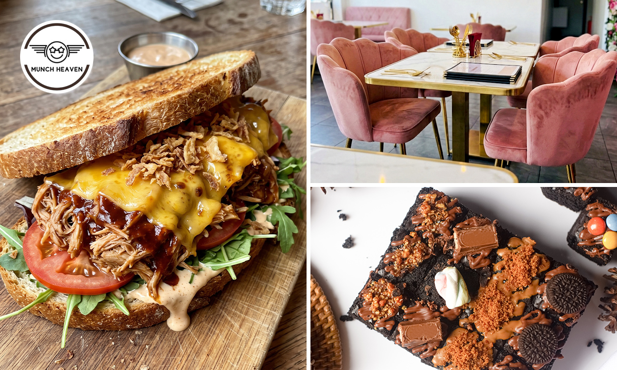 Burger of toastie + friet + mocktail of loaded pancake/brownie/croffle + warme drank in Kortrijk