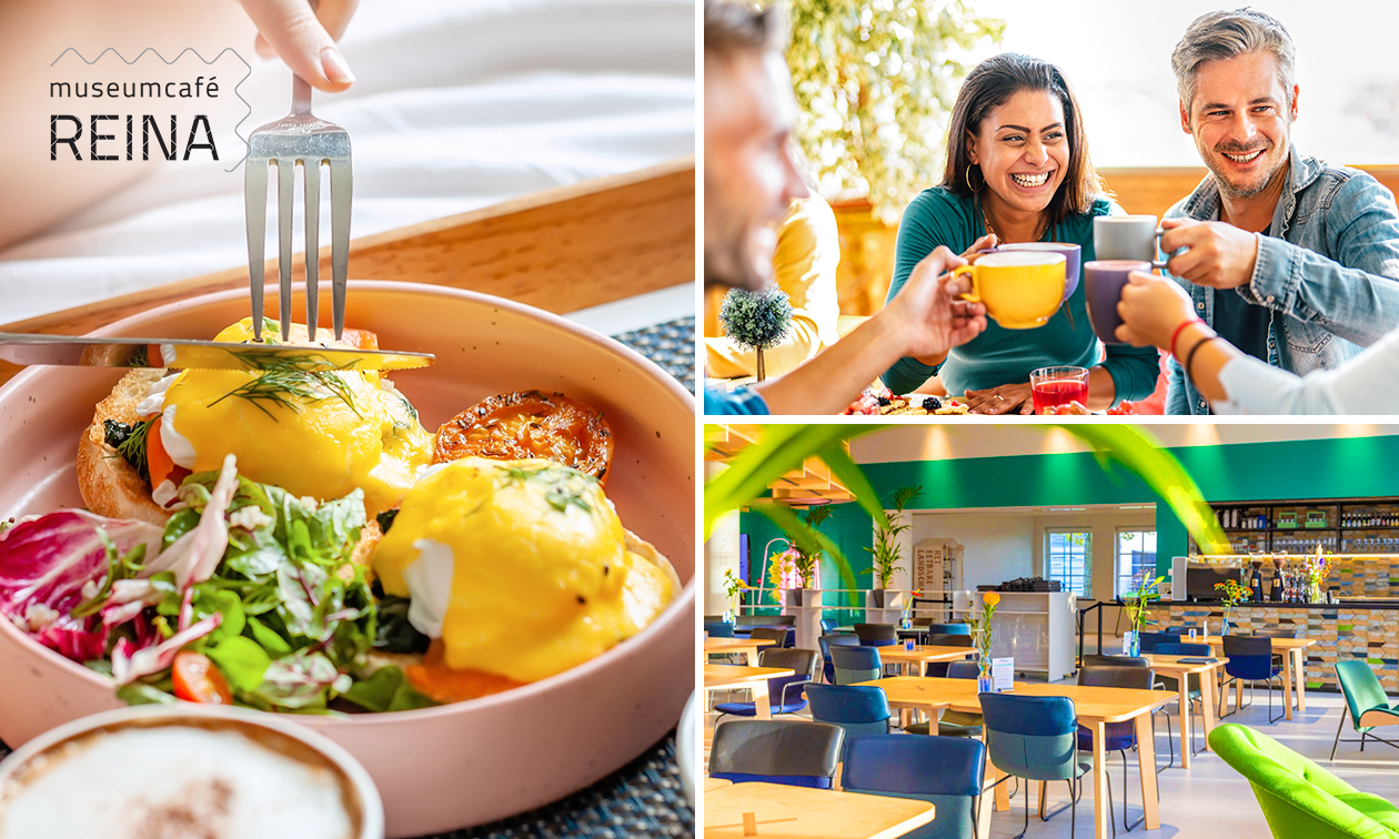 Ontbijtplank bij Museumcafé Reina in hartje Venlo