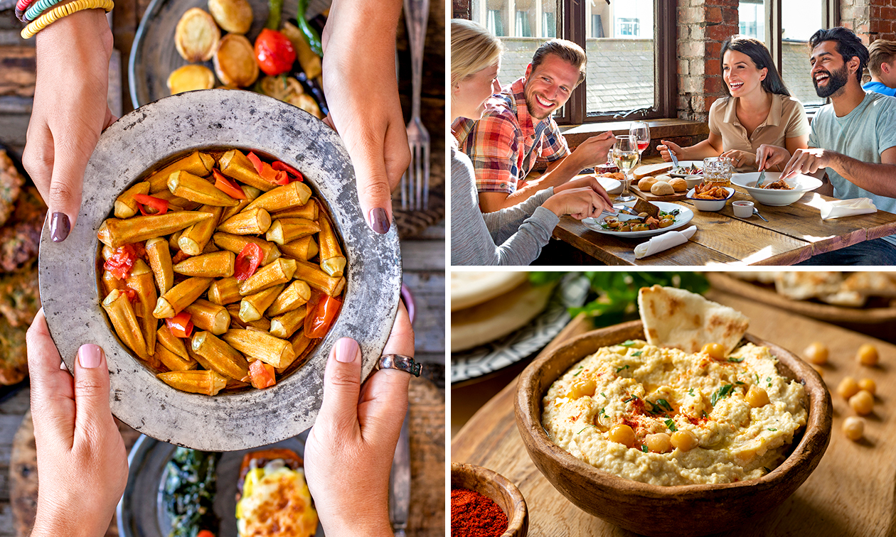 Iraaks 3- of 4-gangendiner of -lunch à la carte in Brussel