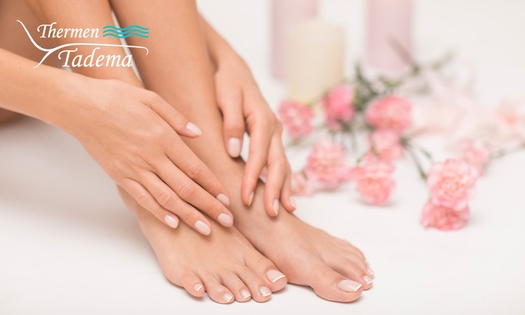 Manicure- of pedicurebehandeling + koffie/thee + evt. nagellak nabij Brussel