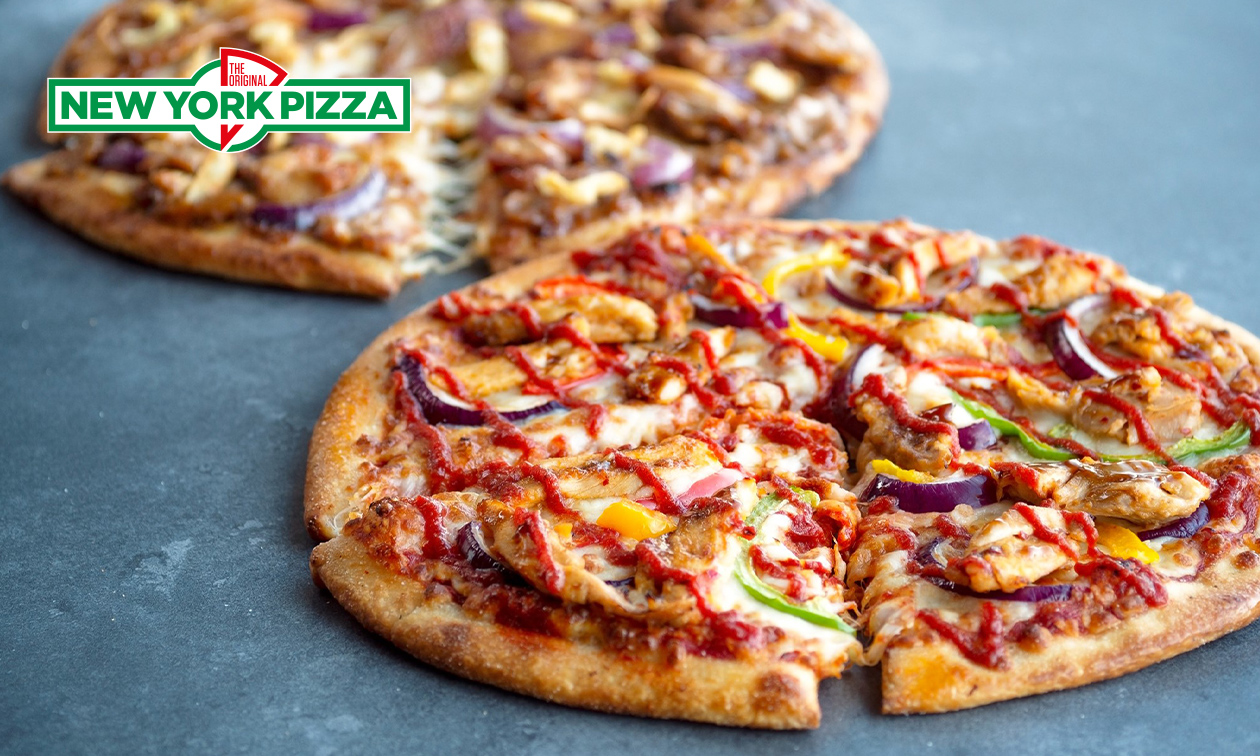 New York Pizza (25, 30 of 35 cm) om af te halen