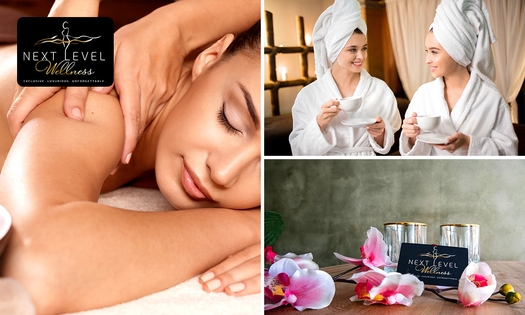 Massage (du visage) + évtl. soin infrarouge + verre de bienvenue