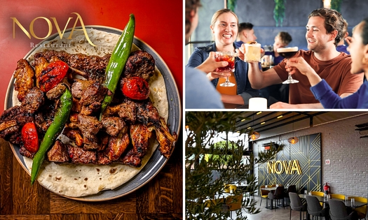 2- of 3-gangen keuzediner bij Nova Restaurant