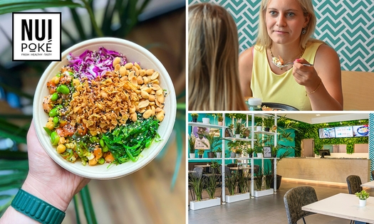 Pokébowl naar keuze voor afhaal of dine-in bij Nui Poké Lier