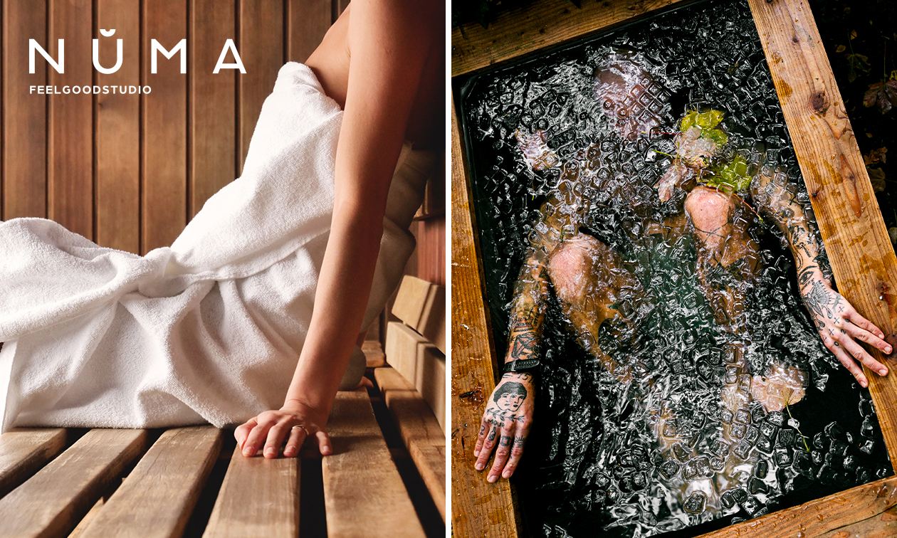Sauna- en ijsbadsessie (45 min) in Amsterdam