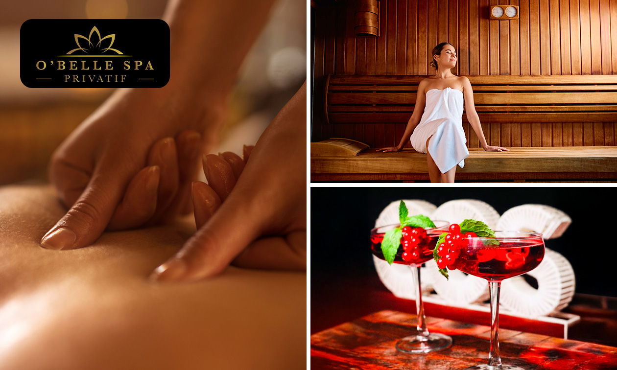 Formule bien-être (2h15) seul(e) ou à deux + thé gourmand à Mons