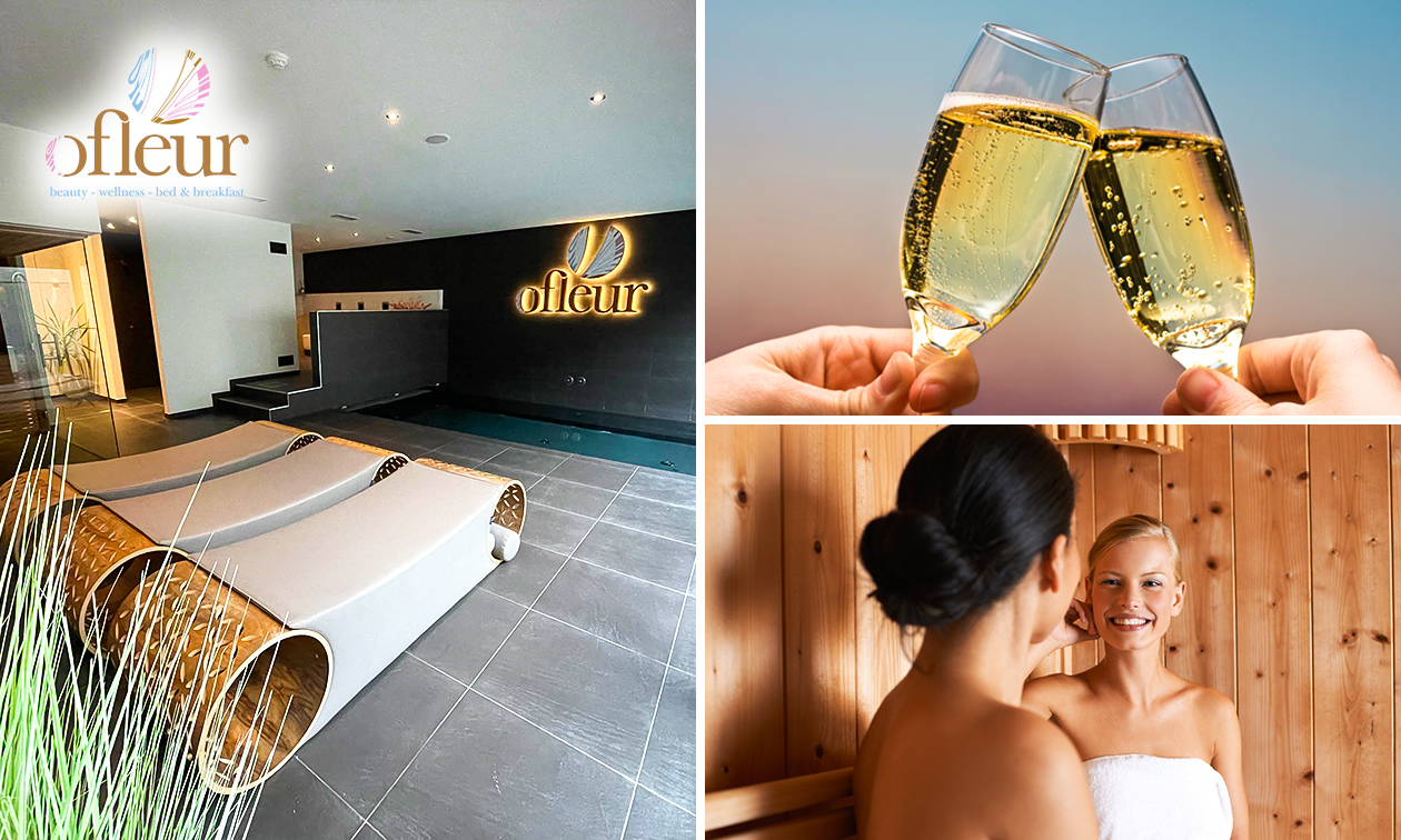 Privéwellness (2 uur) voor 2 + fles cava