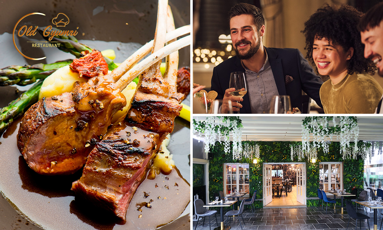 3-gangenlunch of -diner à la carte