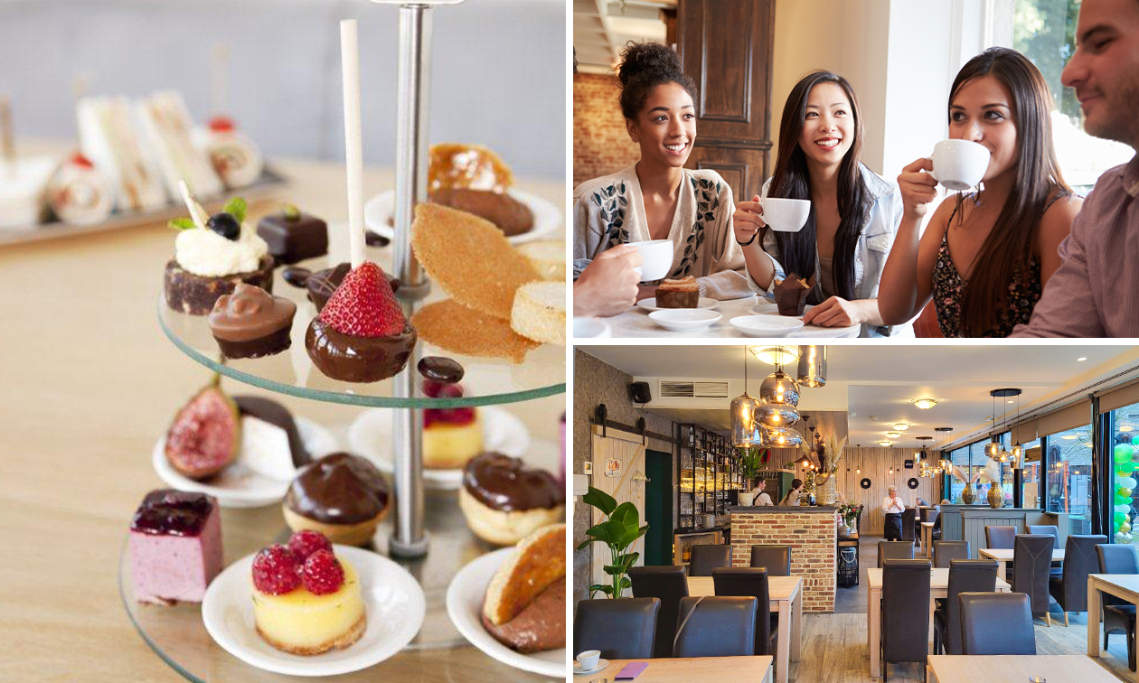 High tea incl. glaasje bubbels of kinder-high tea bij Ons Genoegen High tea incl. glaasje bubbels of kinder-high tea bij Ons Genoegen