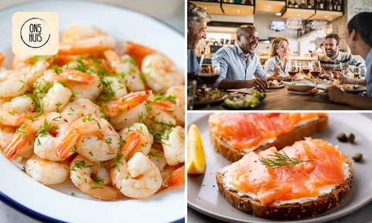 3-gangen keuzelunch of -diner bij Ons Huis Dadizele