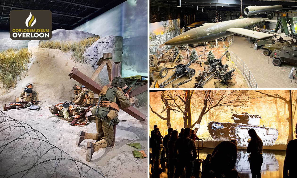 Entree Oorlogsmuseum Overloon + drankje