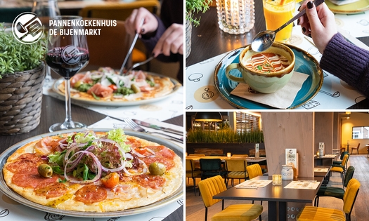 2-gangen keuzelunch bij De Bijenmarkt