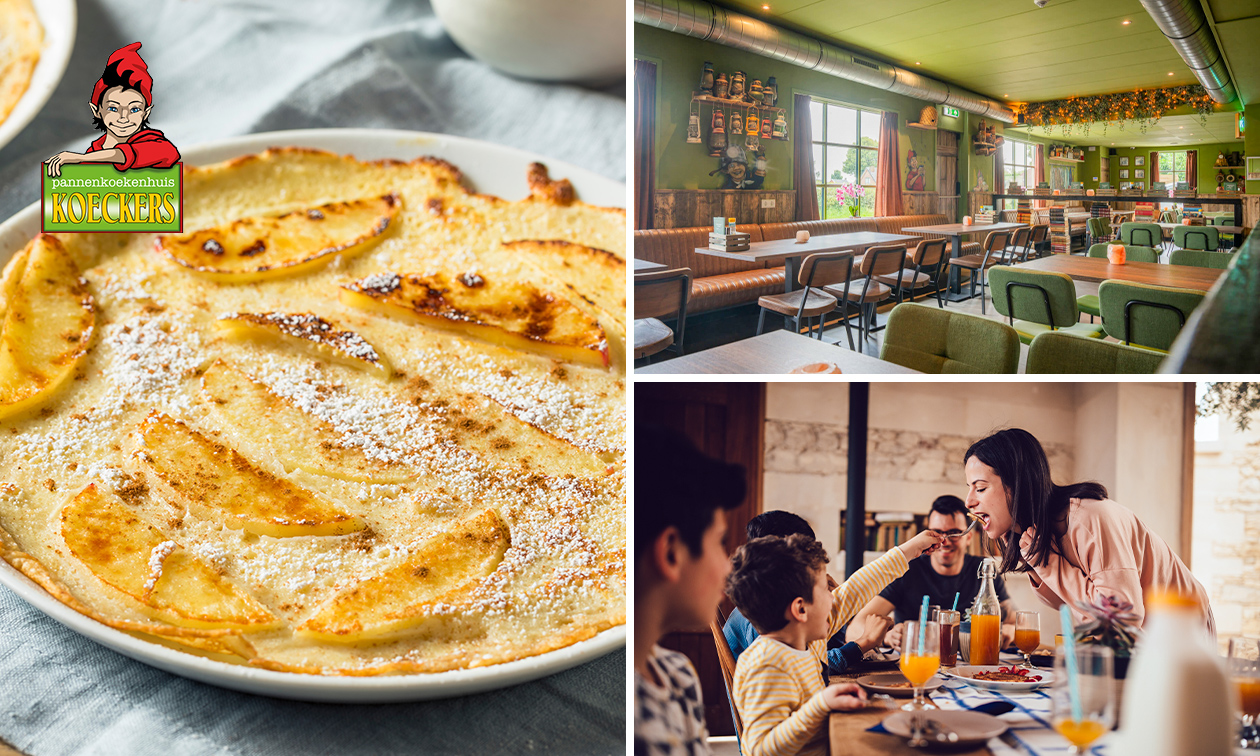3-gangen keuzediner bij Pannenkoekenhuis Koeckers Zundert
