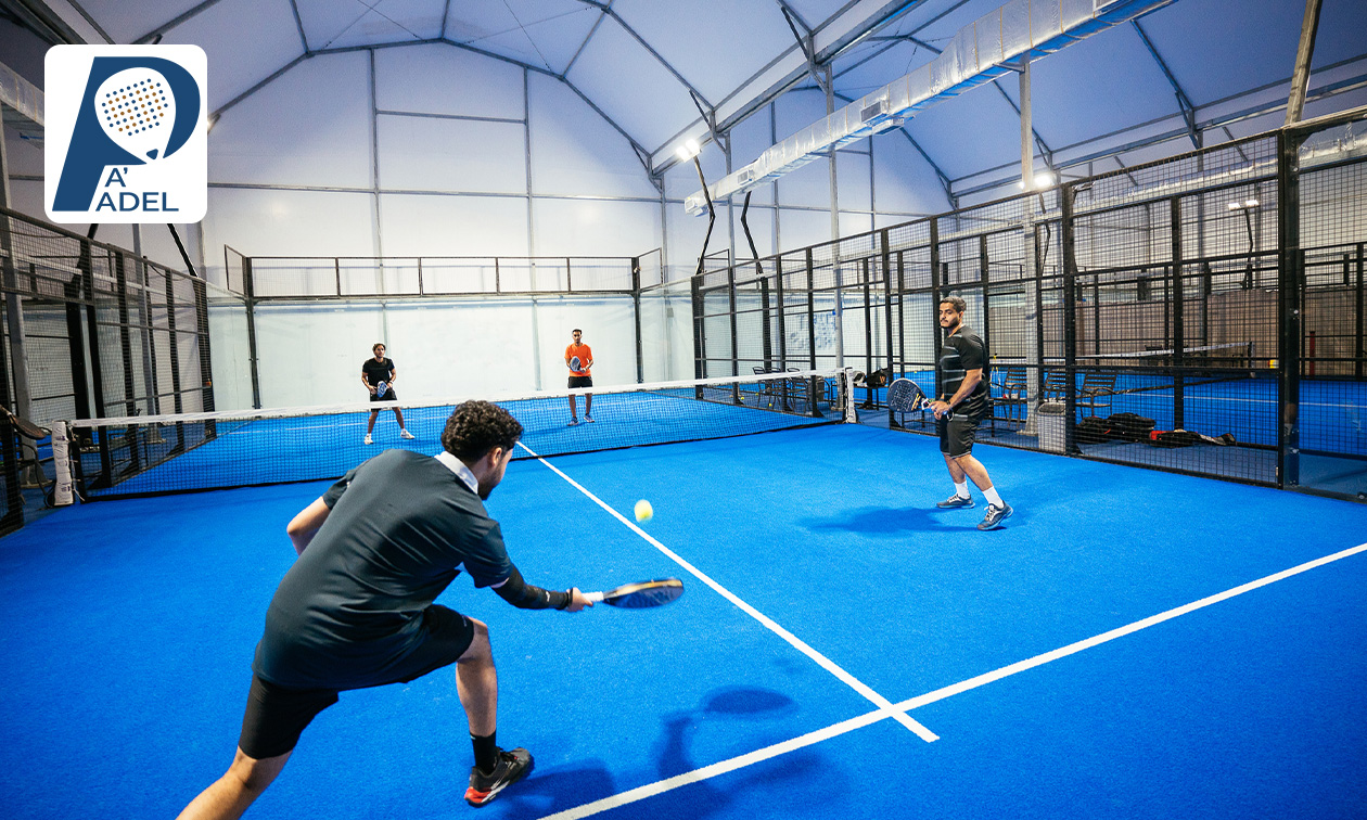 1h30 de padel en journée pour 4 personnes à proximité de Lille